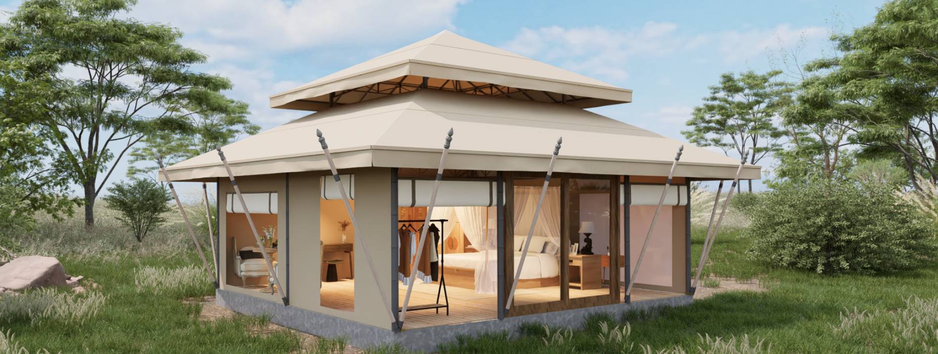 庆安县户外野奢帐篷